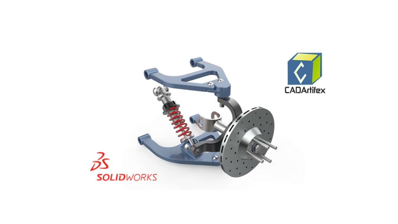 How to Design a Car Suspension System in SOLIDWORKS: Step-by-Step 3D Assembly